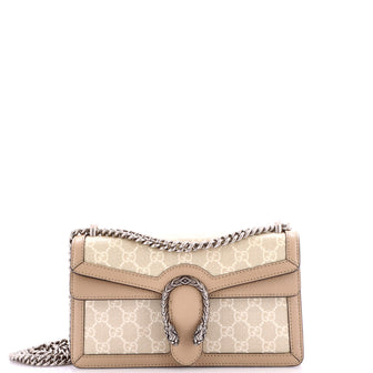 Gucci Dionysus Bag GG Coated Canvas with Leather Small