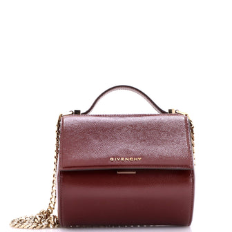 Givenchy Chain Pandora Box Bag Leather Mini