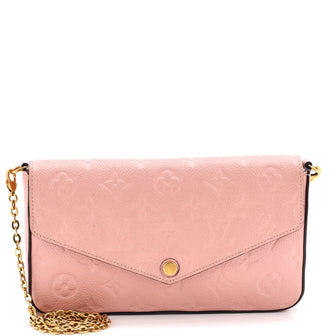 Louis Vuitton Felicie Pochette Monogram Empreinte Leather