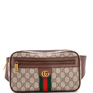 Gucci Ophidia Belt Bag GG Coated Canvas Medium