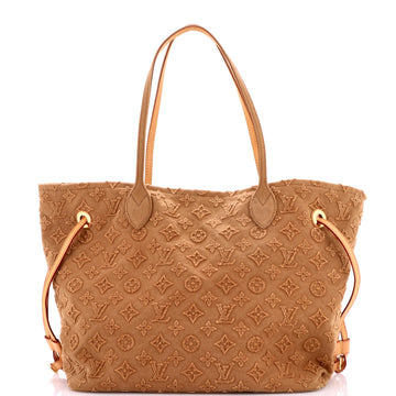 Louis Vuitton Neverfull Tote Monogram Stonewashed Denim MM