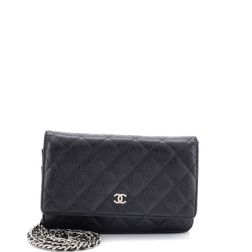 Chanel Wallet on Chain Quilted Caviar