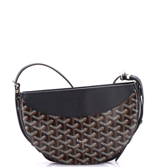 Goyard Hirondelle Shoulder Bag Coated Canvas and Leather
