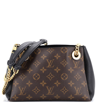 Louis Vuitton Surene Handbag Monogram Canvas with Leather BB