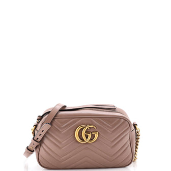 Gucci GG Marmont Shoulder Bag Matelasse Leather Small