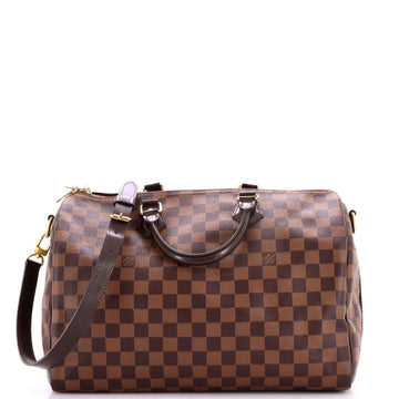 Louis Vuitton Speedy Bandouliere Bag Damier 35