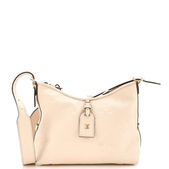 Louis Vuitton CarryAll Hobo Monogram Empreinte Giant PM