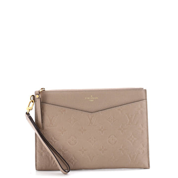 Louis Vuitton Pochette Melanie Monogram Empreinte Leather MM