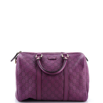 Gucci Joy Boston Bag Guccissima Leather Medium
