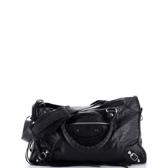 Balenciaga City Classic Studs Bag Leather Medium
