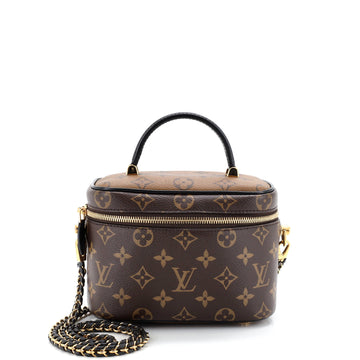 Louis Vuitton Vanity Handbag Reverse Monogram Canvas PM