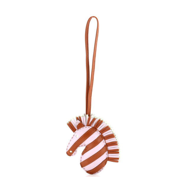 Hermes GeeGee Savannah Bag Charm Leather 426790