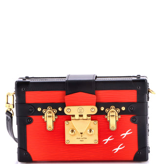 Louis Vuitton Petite Malle Handbag Epi Leather