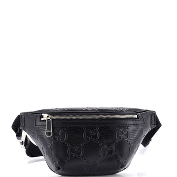 Gucci Belt Bag GG Embossed Perforated Leather Small