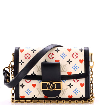 Louis Vuitton Dauphine Shoulder Bag Limited Edition Game On Multicolor Monogram