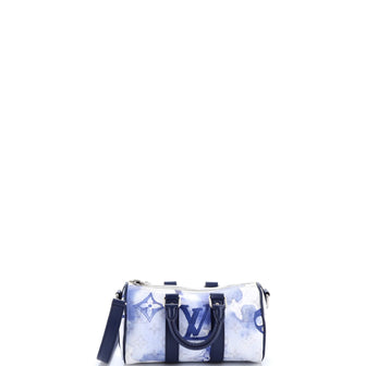 Louis Vuitton Keepall Bandouliere Bag Limited Edition Monogram Watercolor Canvas XS