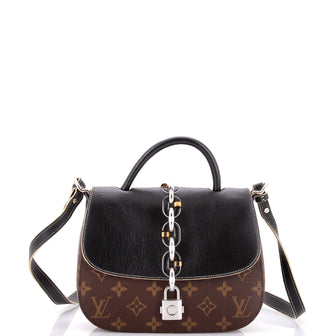 Louis Vuitton Chain It Handbag Monogram Canvas with Leather PM