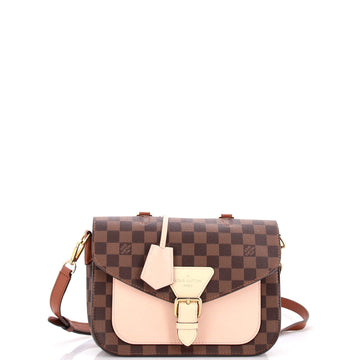 Louis Vuitton Beaumarchais Handbag Damier with Leather