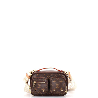 Louis Vuitton Utility Crossbody Bag Monogram Canvas