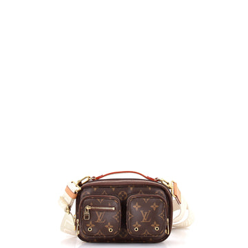 Louis Vuitton Utility Crossbody Bag Monogram Canvas