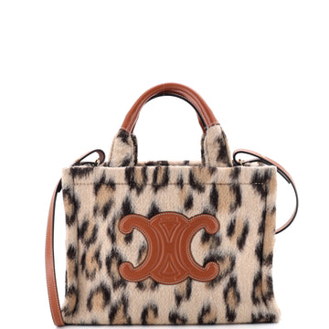 Celine Cabas Thais Tote Printed Wool Small