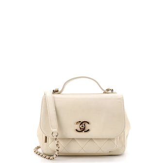 Chanel Business Affinity Flap Bag Quilted Caviar Mini