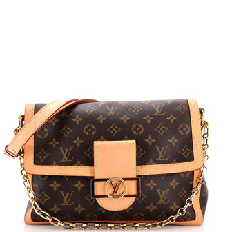 Louis Vuitton Dauphine Soft Shoulder Bag Monogram Canvas GM