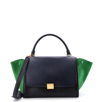 Celine Tricolor Trapeze Bag Leather Medium