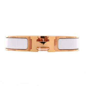 Hermes Clic H Bracelet Enamel Narrow