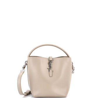 Saint Laurent Le 37 Bucket Bag Leather Mini
