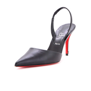 Christian Louboutin Women's Apostropha Slingback Pumps Leather 95