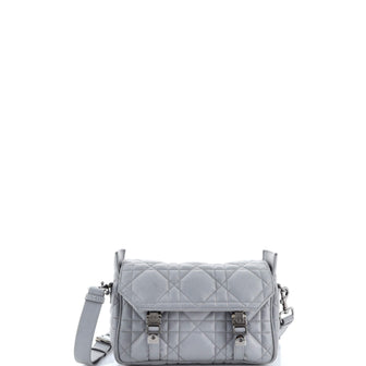 Christian Dior Diorcamp Messenger Bag Padded Macrocannage Quilt Calfskin Small
