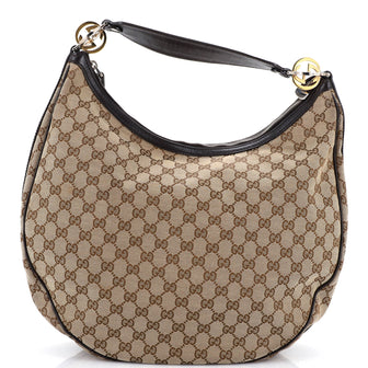 Gucci Twins Hobo GG Canvas Large