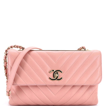 Chanel Trendy CC Flap Bag Chevron Lambskin Medium