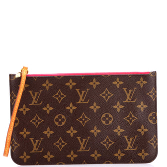 Louis Vuitton Neverfull Pochette Monogram Canvas Large