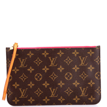 Louis Vuitton Neverfull Pochette Monogram Canvas Large