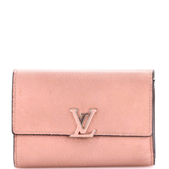 Louis Vuitton Capucines Wallet Leather Compact