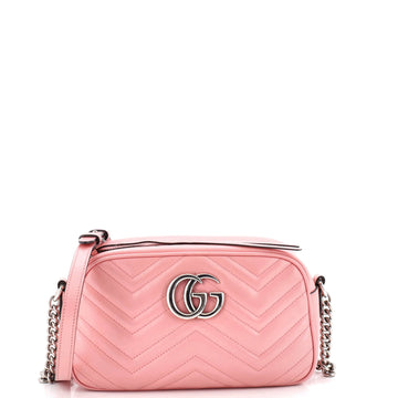 Gucci GG Marmont Shoulder Bag Matelasse Leather Small