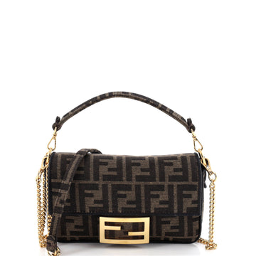Fendi Baguette NM Bag Zucca Canvas Mini