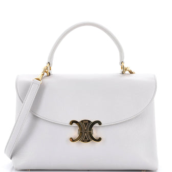 Celine Nino Top Handle Bag Leather Medium