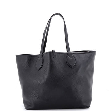 Gucci Reversible Totissima Shopping Tote Leather and GG Canvas Large