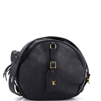 Louis Vuitton Boite Chapeau Souple Bag Monogram Empreinte Leather MM