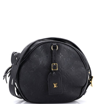 Louis Vuitton Boite Chapeau Souple Bag Monogram Empreinte Leather MM