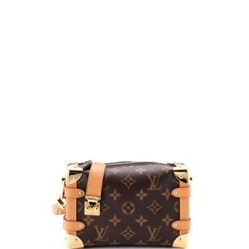 Louis Vuitton Side Trunk Handbag Monogram Canvas PM