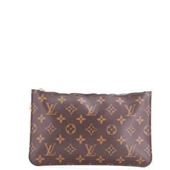 Louis Vuitton Neverfull Pochette Monogram Canvas Large