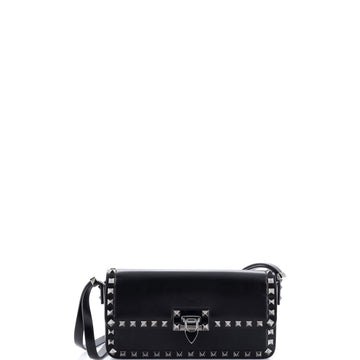 Valentino Garavani Rockstud23 Shoulder Bag Leather East West