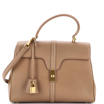 Celine 16 Top Handle Bag Grained Calfskin Medium