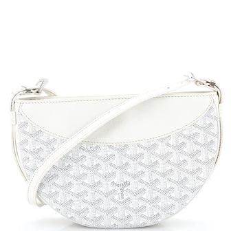 Goyard Hirondelle Shoulder Bag Coated Canvas and Leather
