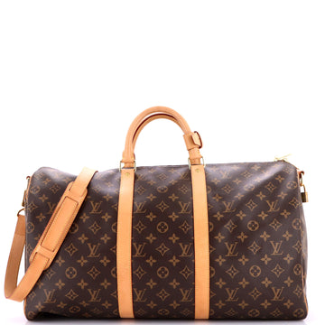 Louis Vuitton Keepall Bandouliere Bag Monogram Canvas 50
