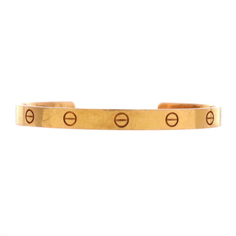 Cartier Love Cuff Bracelet 18K Rose Gold